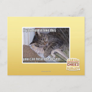 Wenn Sie es so halten Postkarte