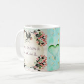 Wenn Sie es träumen, Inspirational Kaffeetasse (Vorderseite Links)