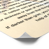 Wenn Sie etwas Schlechtes gewollt haben - Motivier Poster (Ecke)