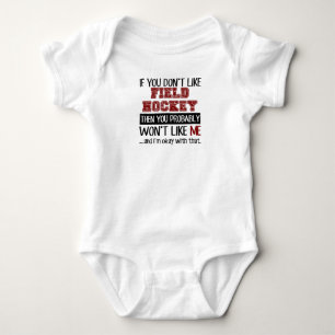Wenn Sie Feld-Hockey nicht cool mögen Baby Strampler