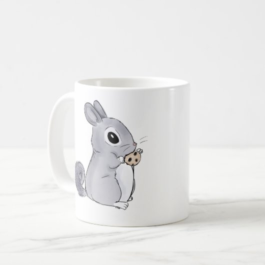 Wenn Sie Fluffy Chinchilla Tasse sind (Vorderseite Links)