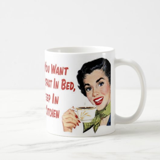 Wenn Sie Frühstück im Bett wollen Kaffeetasse (Rechts)