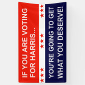 Wenn Sie für Harris stimmen... Banner (Vertikal)