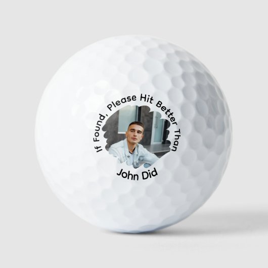 Wenn Sie gefunden haben, klicken Sie besser auf al Golfball (Vorderseite)