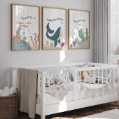 Wenn Sie gehen durch das Wasser Poster Set von 3