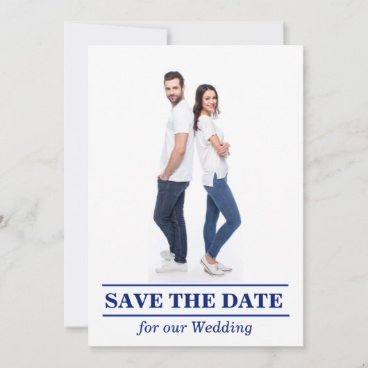 Wenn Sie gerne Save the Date segeln (Vorderseite)