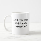 Wenn Sie… getan werden Kaffeetasse (Links)