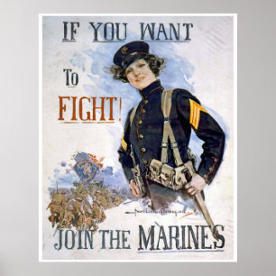 WENN SIE GEWOLLT HABEN ZU BEKÄMPFEN POSTER