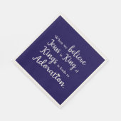 Wenn Sie glauben Serviette (Ecke)