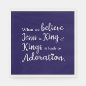 Wenn Sie glauben Serviette (Vorderseite)