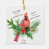 Wenn Sie glauben, über das, was Ihre Augen sehen k Keramikornament (Vorderseite)