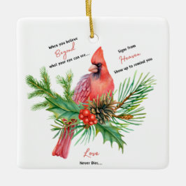 Wenn Sie glauben, über das, was Ihre Augen sehen k Keramikornament