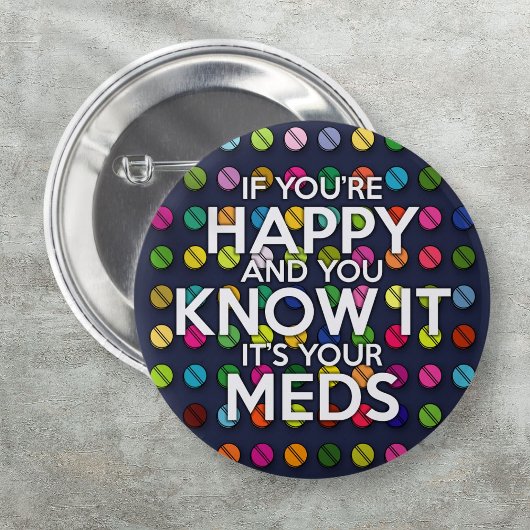 WENN SIE GLÜCKLICH SIND UND SIE ES WISSEN BUTTON