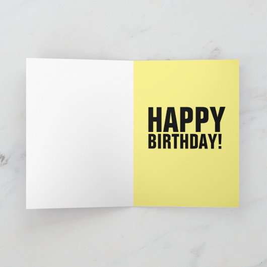 WENN SIE GLÜCKLICH SIND UND SIE ES WISSEN DINOSAUR KARTE (Innenseite)