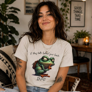 Wenn sie hinter deinem Rücken über dich reden Tri-Blend Shirt
