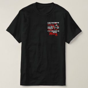 Wenn sie hinter Ihnen stehen, geben Sie ihnen Schu T-Shirt