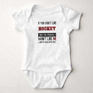 Wenn Sie Hockey nicht cool mögen Baby Strampler