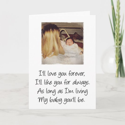 Wenn Sie Ihm sagen (Adoption ard) Karte (Vorderseite)