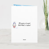 Wenn Sie IHM sagen (Adoption-Karte) Karte (Rückseite)