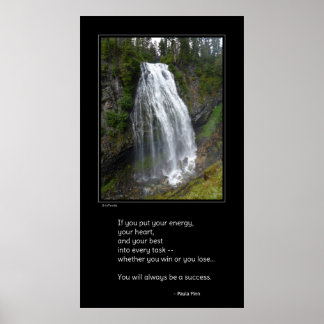 Wenn Sie Ihre Energie...Inspirationspopster.. Poster