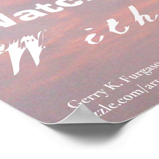 WENN SIE IHRE MARKE MACHEN POSTER (Ecke)