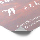 WENN SIE IHREN MARK POSTER MACHEN (Ecke)