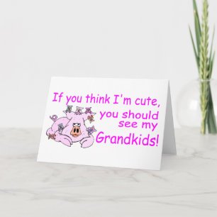 Wenn Sie Im niedlich denken, sollten Sie meine Feiertagskarte