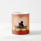 Wenn Sie in der Liebe sind Kaffeetasse (Mittel)