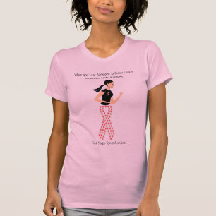 Wenn Sie jemand zum Brustkrebs-T - Shirt verlieren