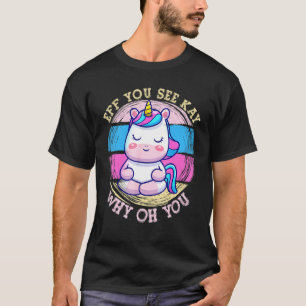 Wenn Sie Kay sehen, warum du Yoga Vintag eingeschl T-Shirt