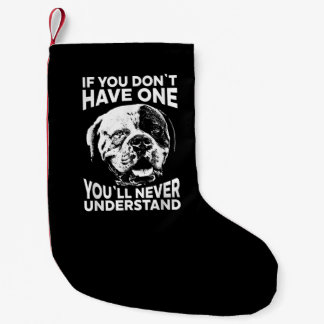 Wenn Sie kein lustiges amerikanisches Bulldog-Gesc Kleiner Weihnachtsstrumpf