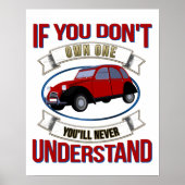 Wenn Sie keinen besitzen, werden Sie nie verstehen Poster (Vorne)
