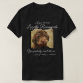 Wenn Sie Lagotto Romagnolo Dog Mama Vater Gi T-Shirt (Design vorne)