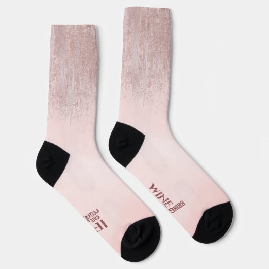 Wenn Sie lesen können, bringen Sie mir Wein - lust Socken (Rechts)
