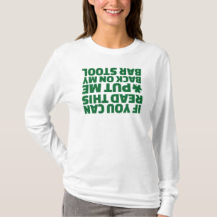 Wenn Sie lesen können, setzte dieses mich zurück T-Shirt