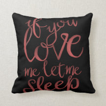 Wenn Sie Liebe ich mich schlafen ließen