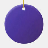 Wenn Sie LIEBE, Sie VERLETZTE dunkelblaue Basis Keramikornament (Hinten)