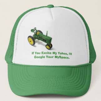 Wenn Sie mein Yahoo aufregen, werde ich Google Ihr Truckerkappe