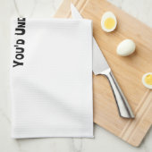 Wenn Sie meine Familie trafen, würden Sie Geschirrtuch (Viertel Falte)