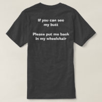 Wenn Sie meinen Hintern sehen können - lustiges