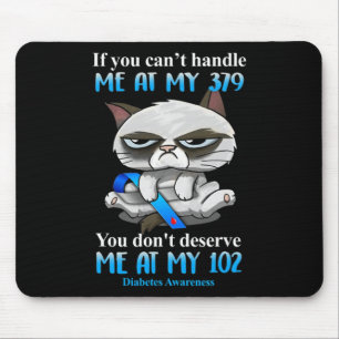 Wenn Sie mich bei meinem 379 Katzendiabetes-Awar n Mousepad