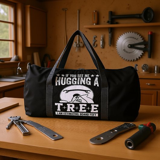 Wenn Sie mich sehen, wie ich einen Baum umarme, Ho Duffle Bag