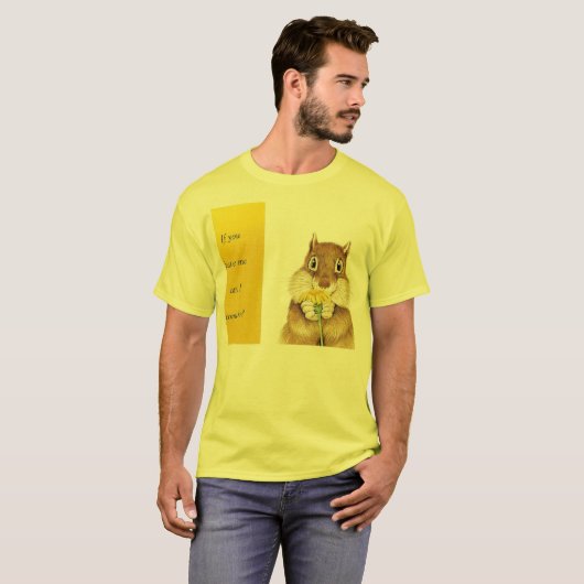 Wenn Sie mich verlassen T-Shirt (Vorne ganz)