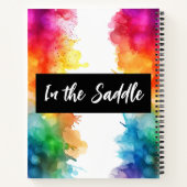 Wenn Sie mich Wasserfarbpferd brauchen Notizblock (Rückseite)