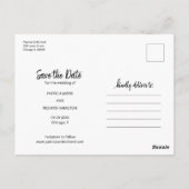 Wenn Sie möchten, dass der Kuchen dieses Datum Fot Postkarte (Rückseite)