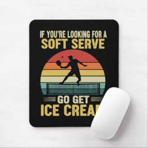 Wenn Sie nach einem Soft-Serve-Pickleball suchen Mousepad
