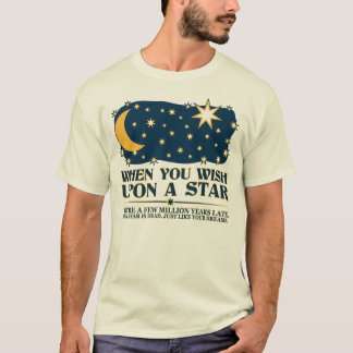 Wenn Sie nach einem Stern wünschen, ist dieser T-Shirt
