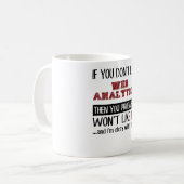 Wenn Sie NetzAnalytics nicht cool mögen Kaffeetasse (Vorderseite Links)