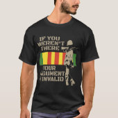 wenn Sie nicht dort waren, ist Ihr Argument T-Shirt (Vorderseite)