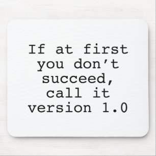 Wenn Sie nicht erfolgreich sind, rufen Sie die Ver Mousepad